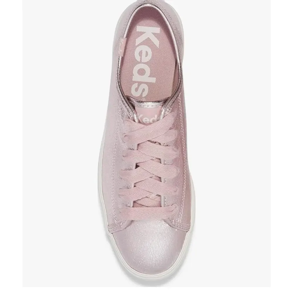 KEDS women's Triple kick leather sneaker size 8‎